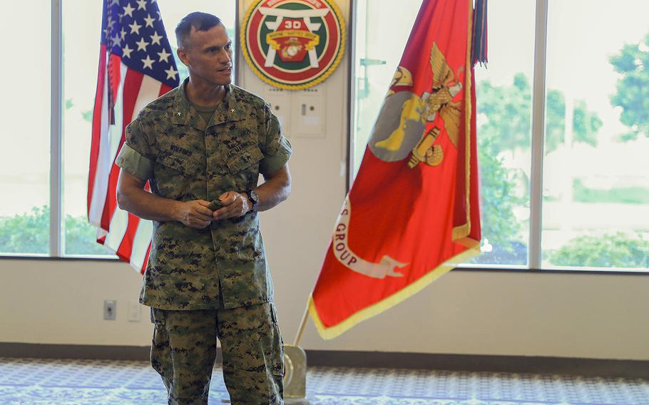 Marine general vows to lead Okinawa based logistics group out of